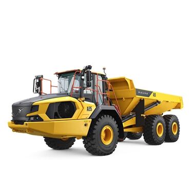 tombereau automoteur articulé Volvo A35