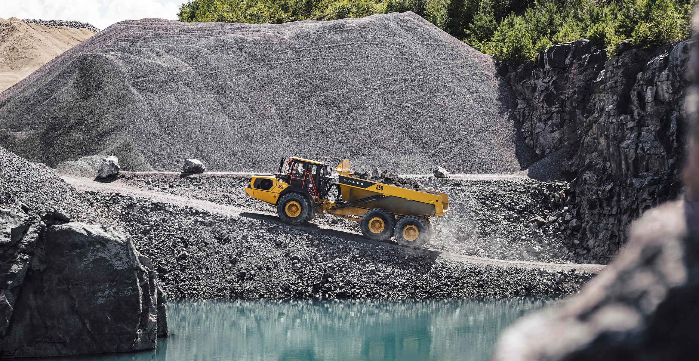 A50 | Articulated Haulers | Overview | Volvo Construction