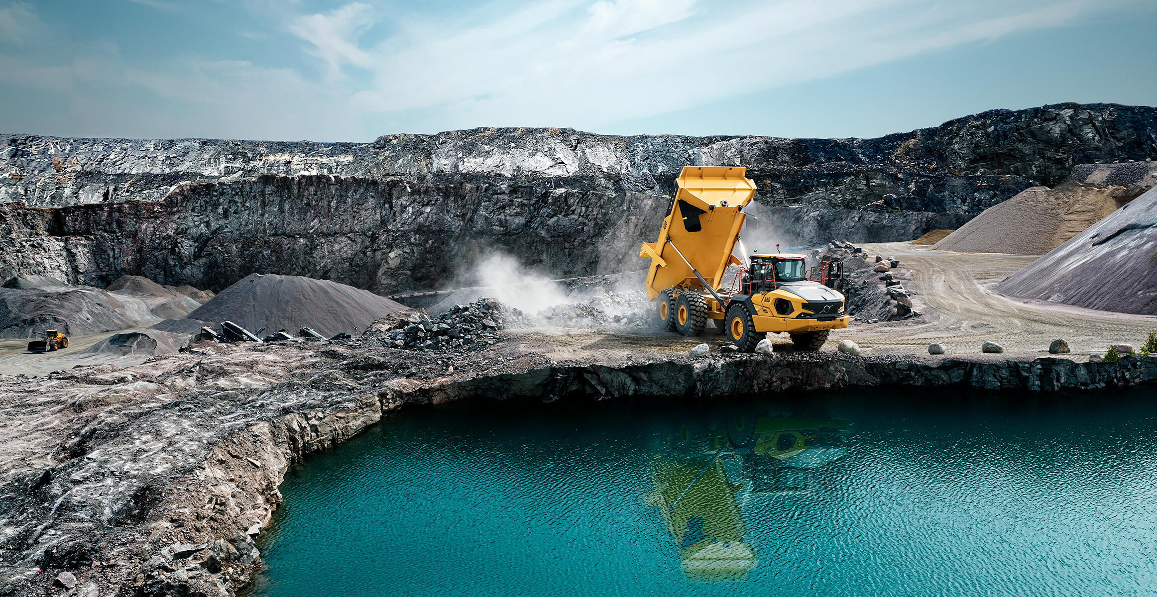 A new generation articulated hauler from Volvo, with a new Volvo powertrain and axles