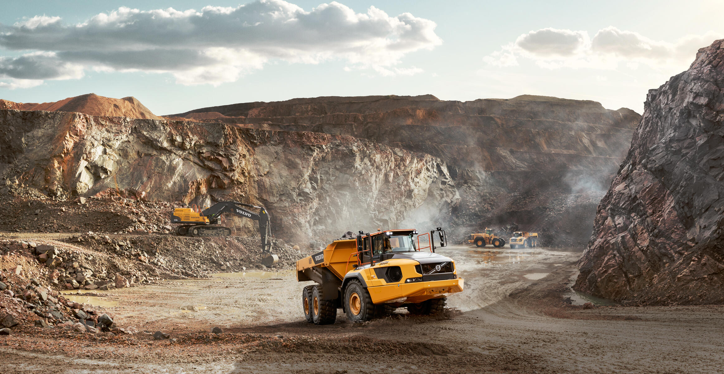 Volvo A60H Articulated Dump Truck Specs and Dimensions