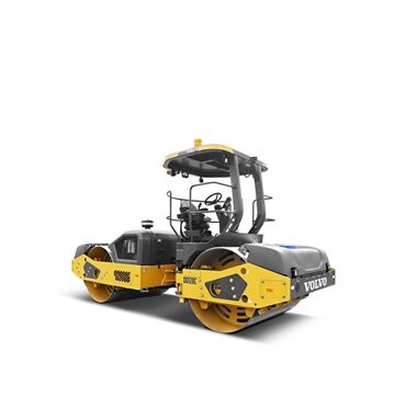 The Volvo asphalt compactors DD128C