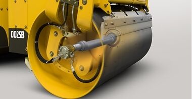 Side view of a DD25B front cylinder