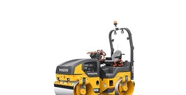 A Volvo DD35B  asphalt compactors