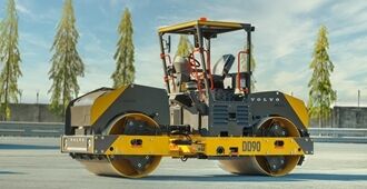 volvo asphalt compactors dd90d