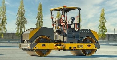 volvo asphalt compactors dd90d