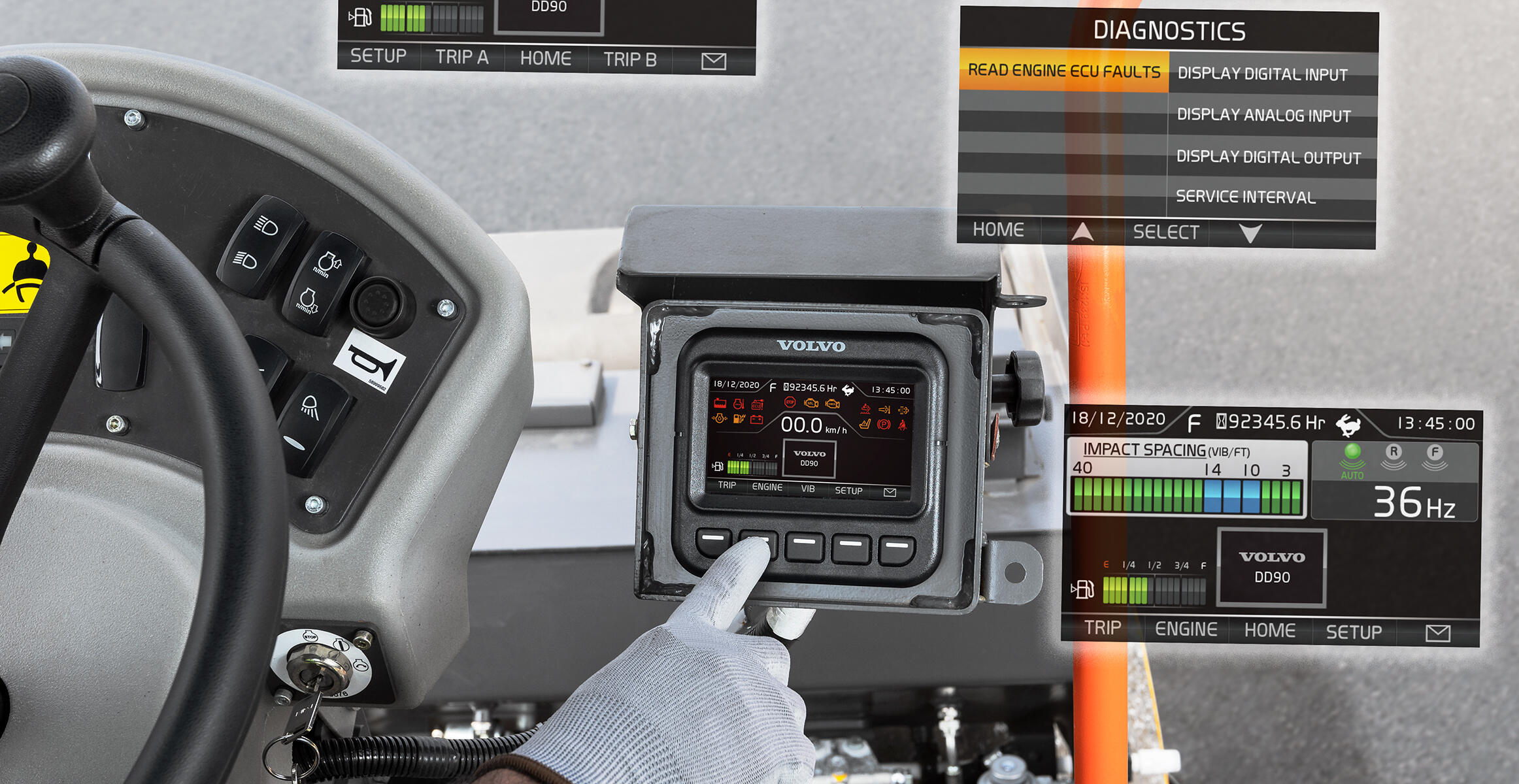 volvo asphalt compactors dd90 stage v