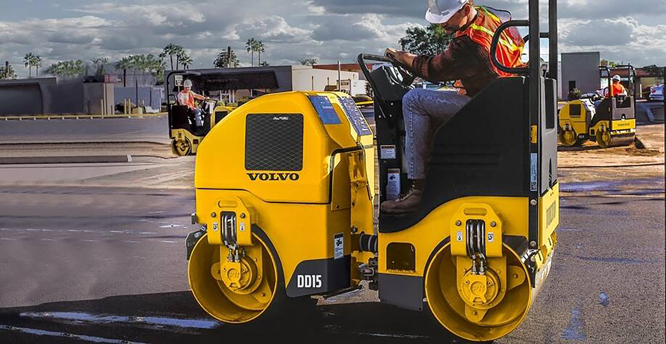 volvo asphalt compactors dd15