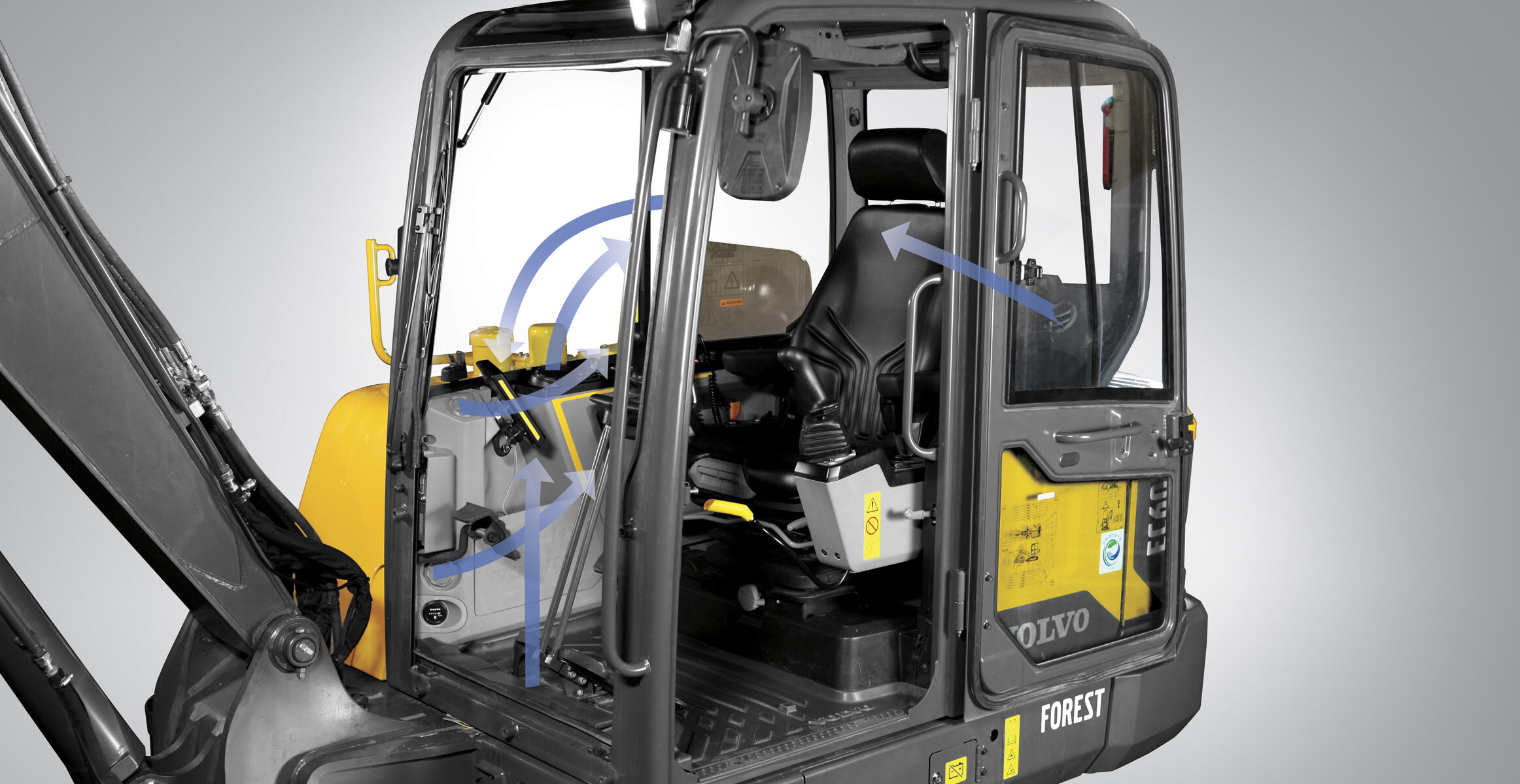 volvo compact excavators ec60e