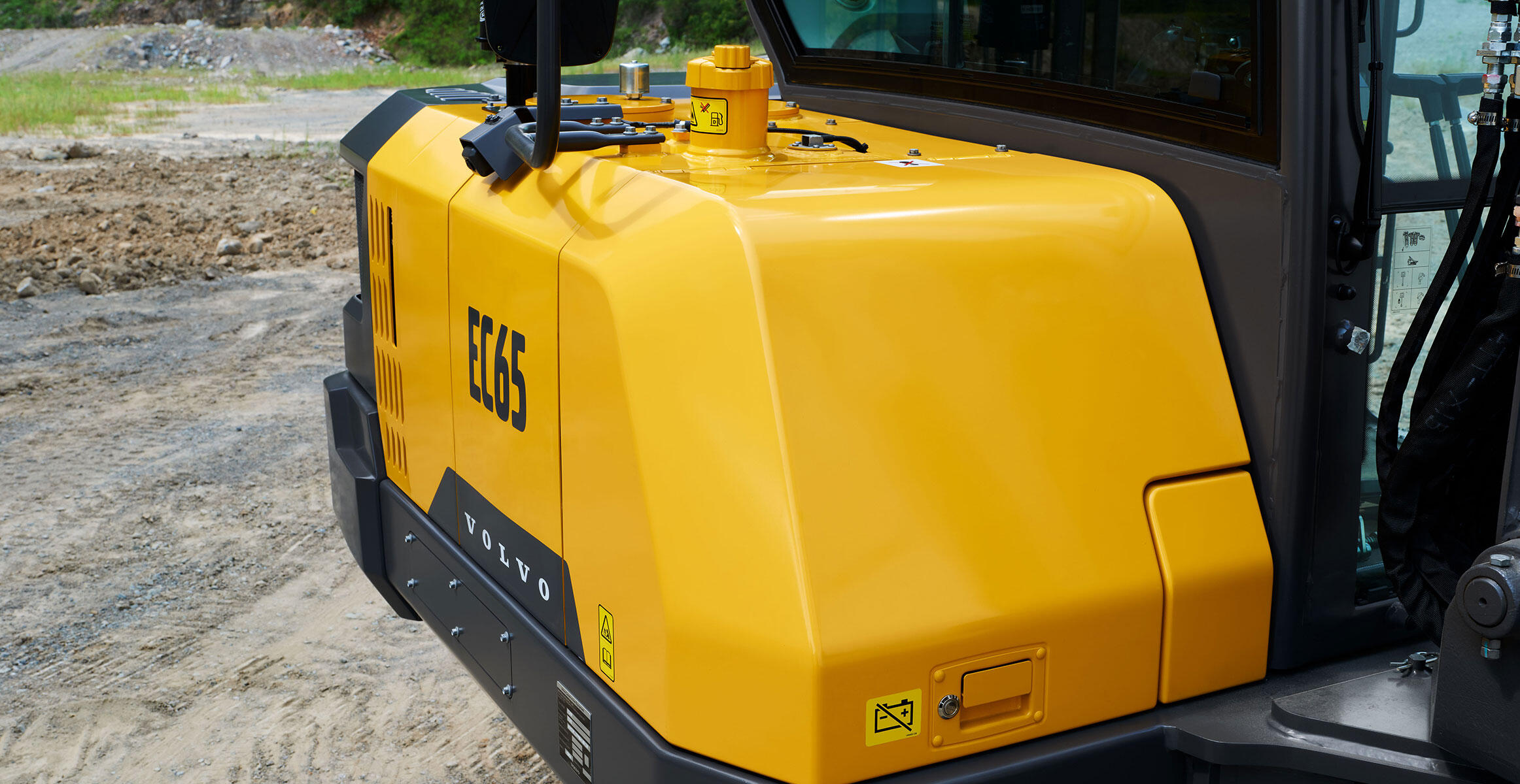 volvo compact excavators ec65 tier 4 final