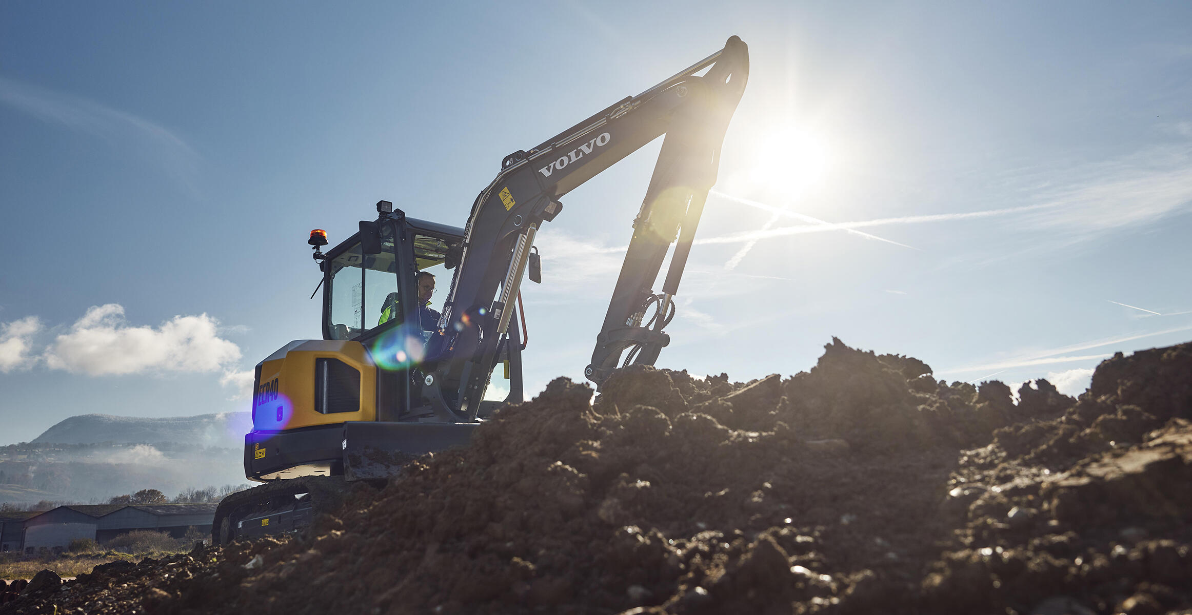 volvo mini excavator ecr40