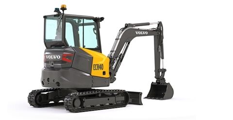 Volvo ECR40 – maskine og anvendelse