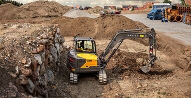 Volvo ECR90 – maskine og anvendelse