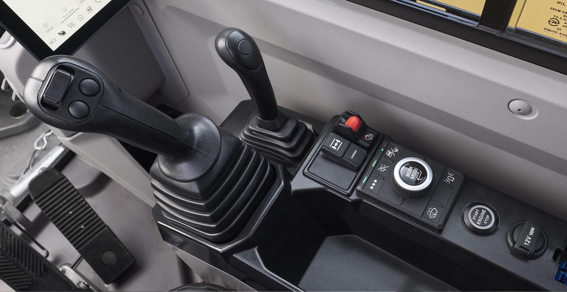 volvo compact excavators ew65 stage v