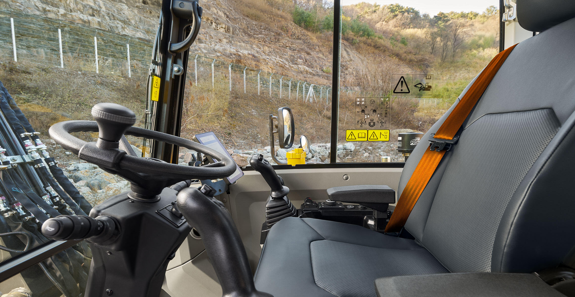 volvo compact excavators ew65 stage v