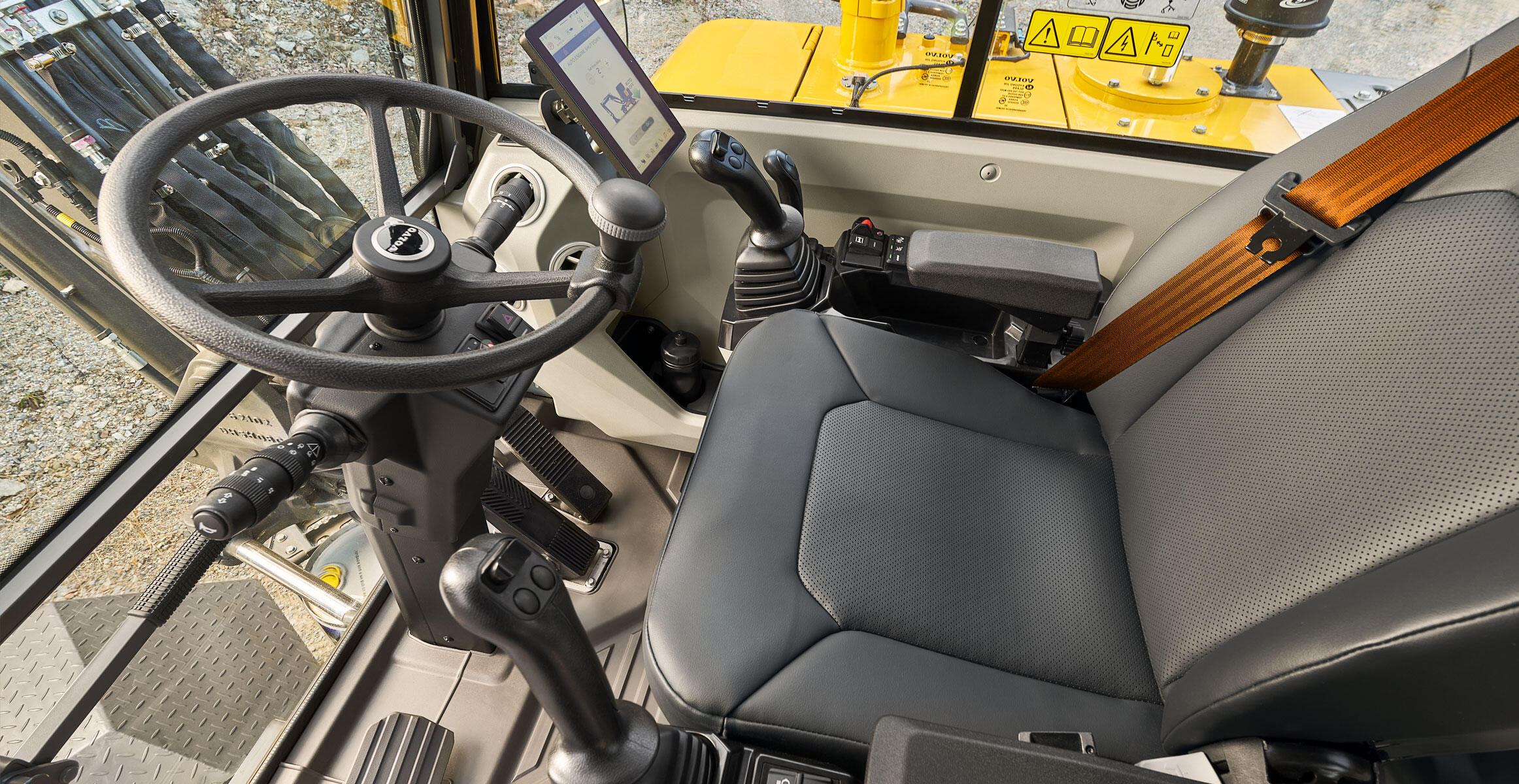 volvo compact excavators ew65 stage v