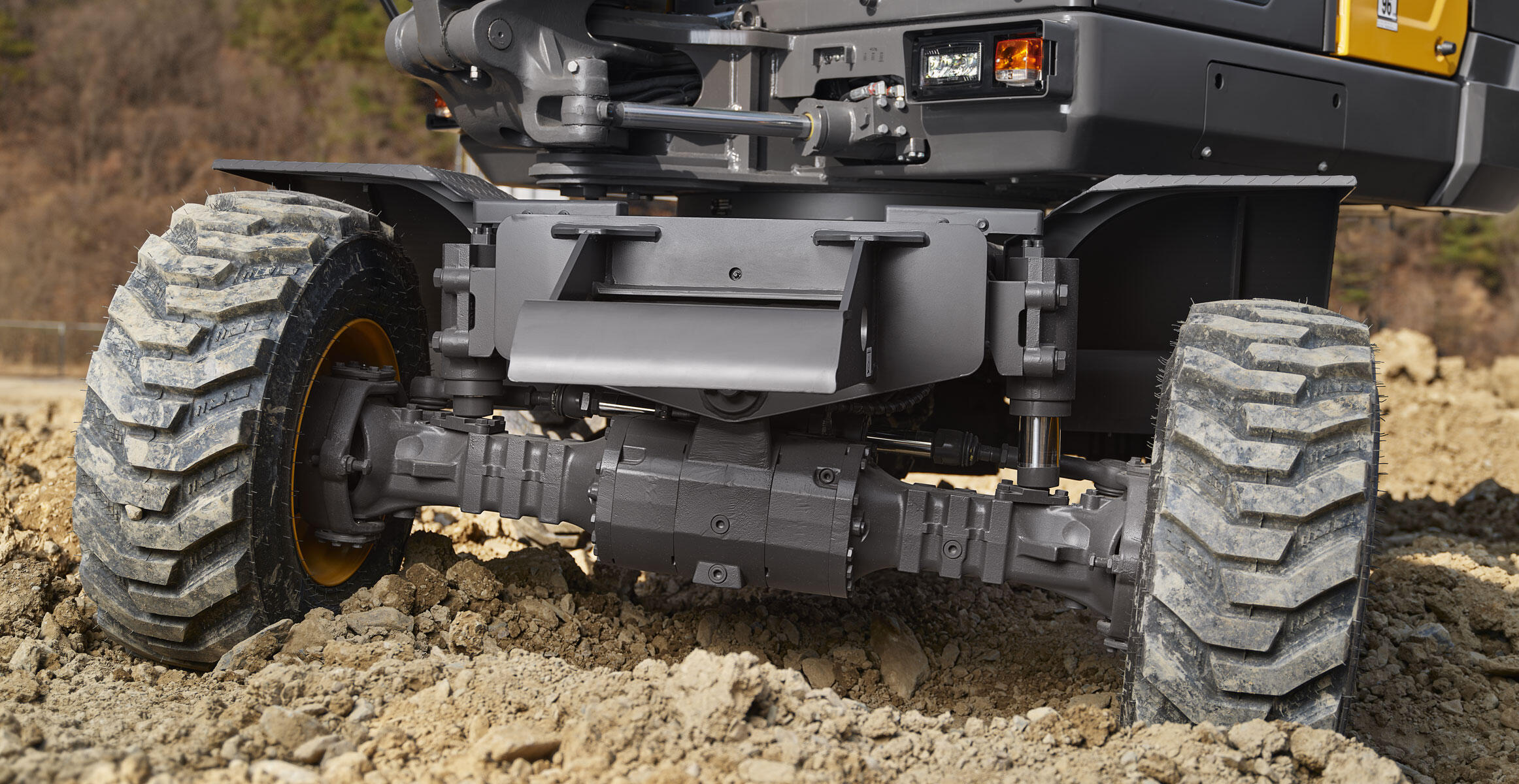 volvo compact excavators ew65 stage v