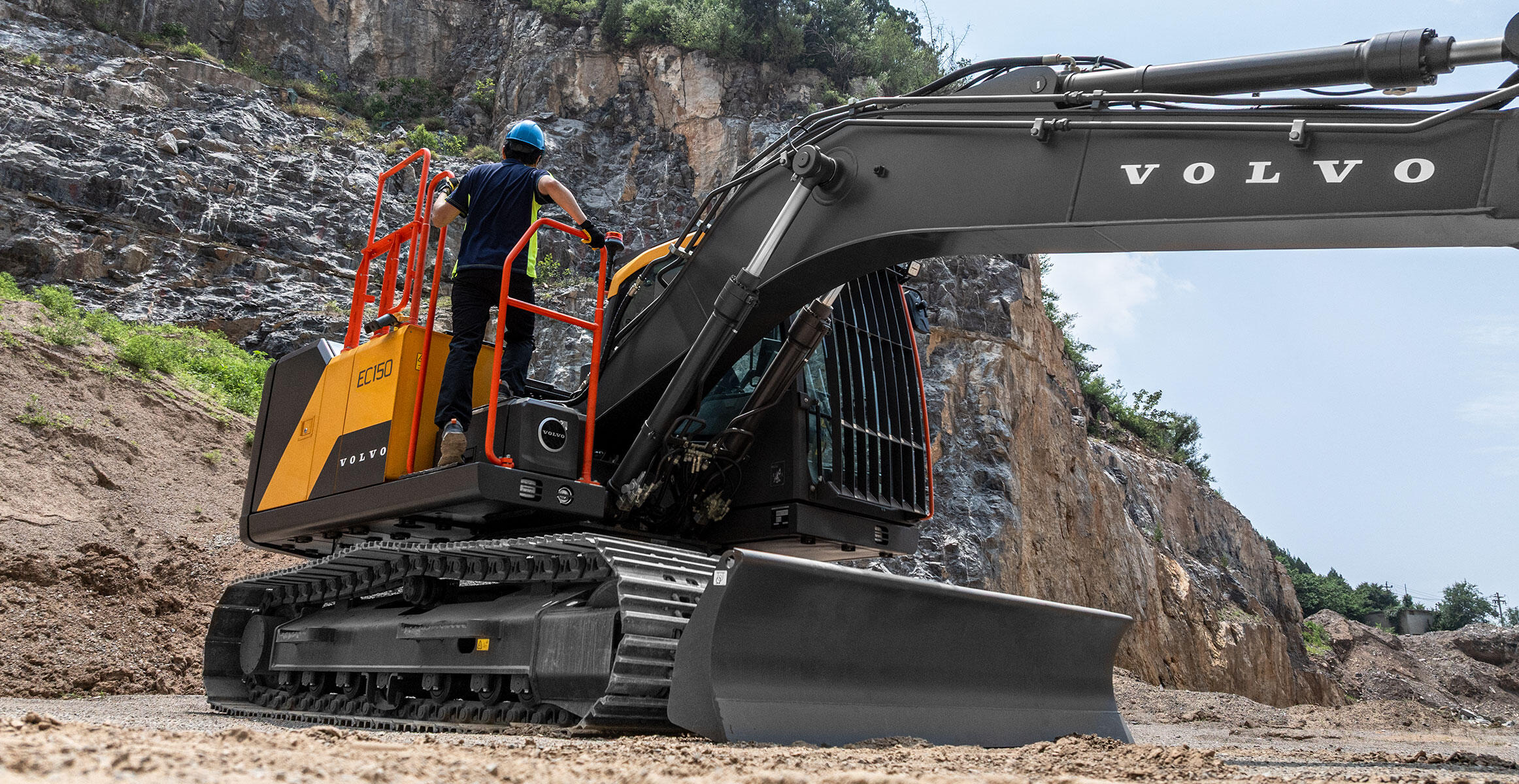volvo crawler excavators ec150 tier 3