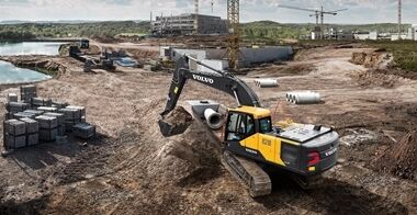 volvo crawler excavators ec210 tier 2–3