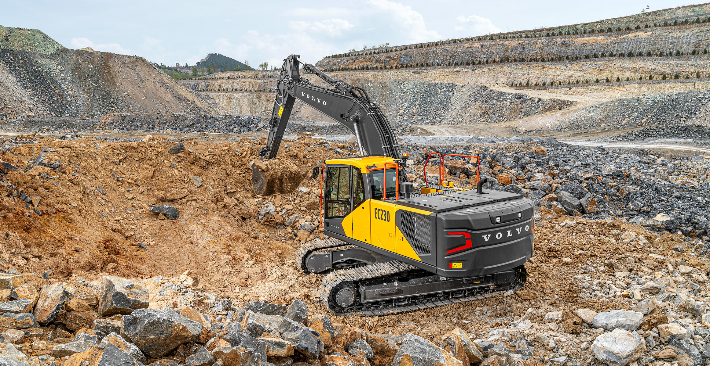 volvo crawler excavators ec230 tier 2–3