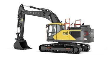 volvo crawler excavators  stage v