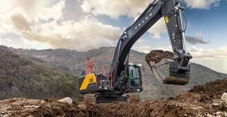 volvo crawler excavators  stage v