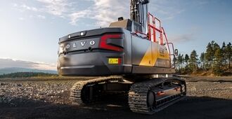 volvo demolition equipment ec300 straight boom stage v