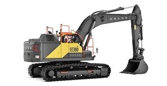 volvo crawler excavators  stage v