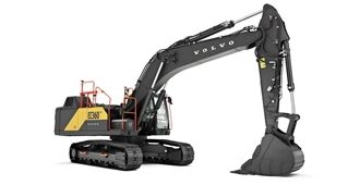 volvo crawler excavators  stage v