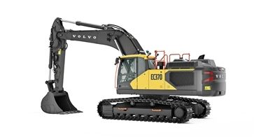 volvo crawler excavators  stage v