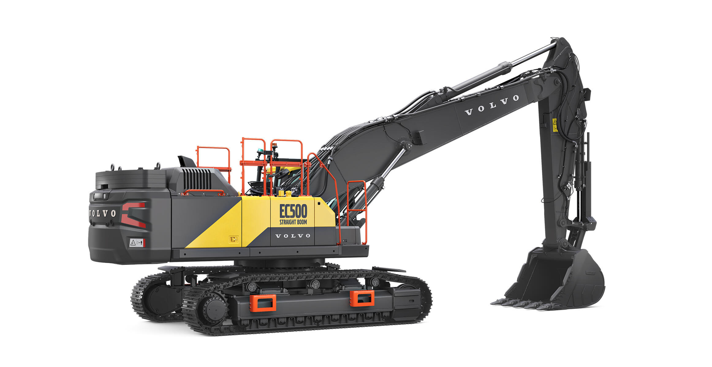 volvo crawler excavators ec500 straight boom stage v