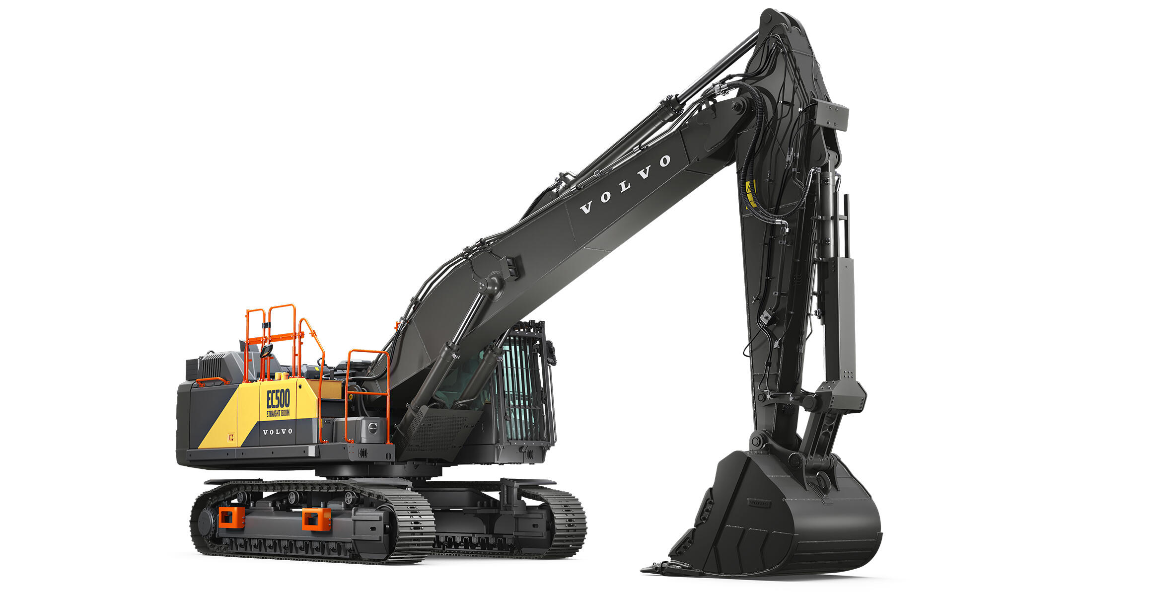 volvo crawler excavators ec500 straight boom stage v