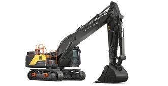 volvo crawler excavators ec500 straight boom stage v