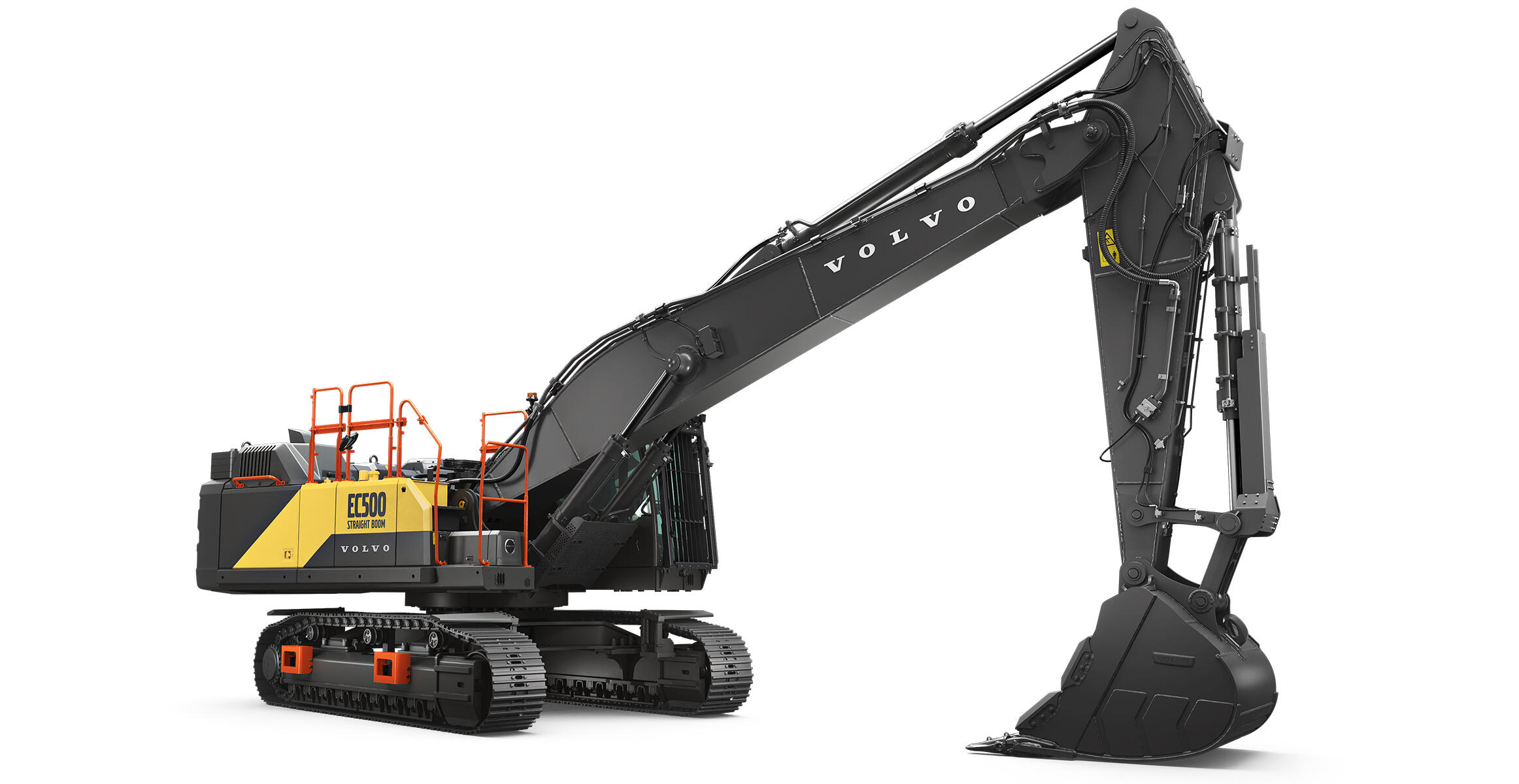 volvo crawler excavators ec500 straight boom stage v