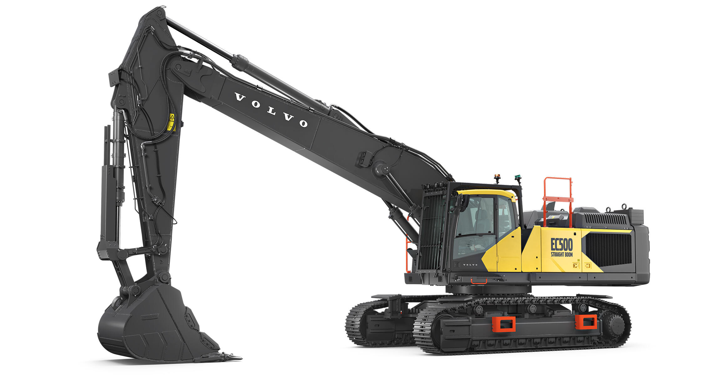 volvo crawler excavators ec500 straight boom stage v