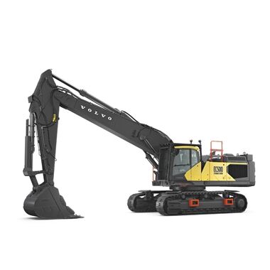 volvo crawler excavators ec500 straight boom stage v