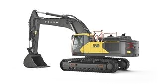 volvo crawler excavators  stage v