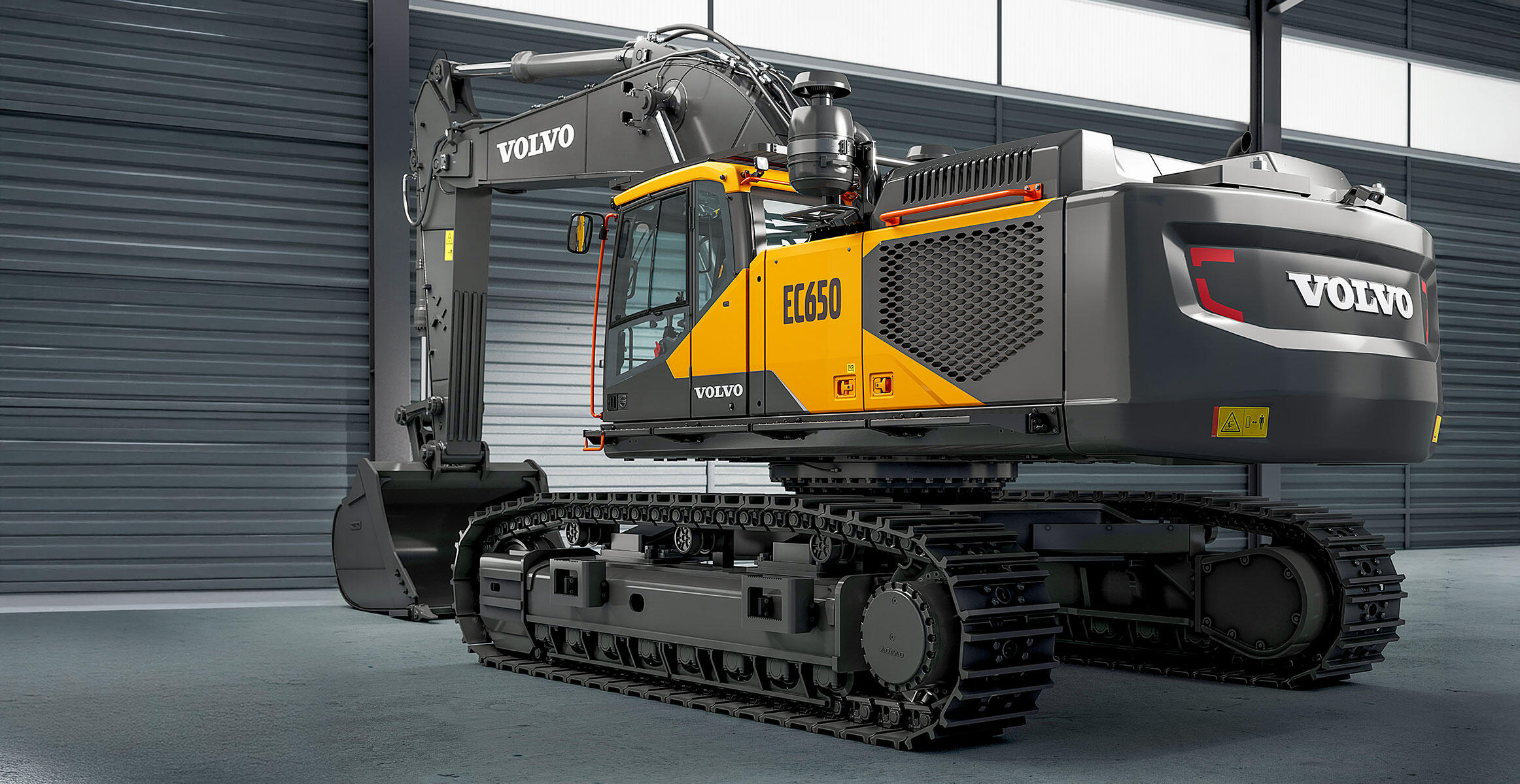 volvo crawler excavators ec650 tier 2–3