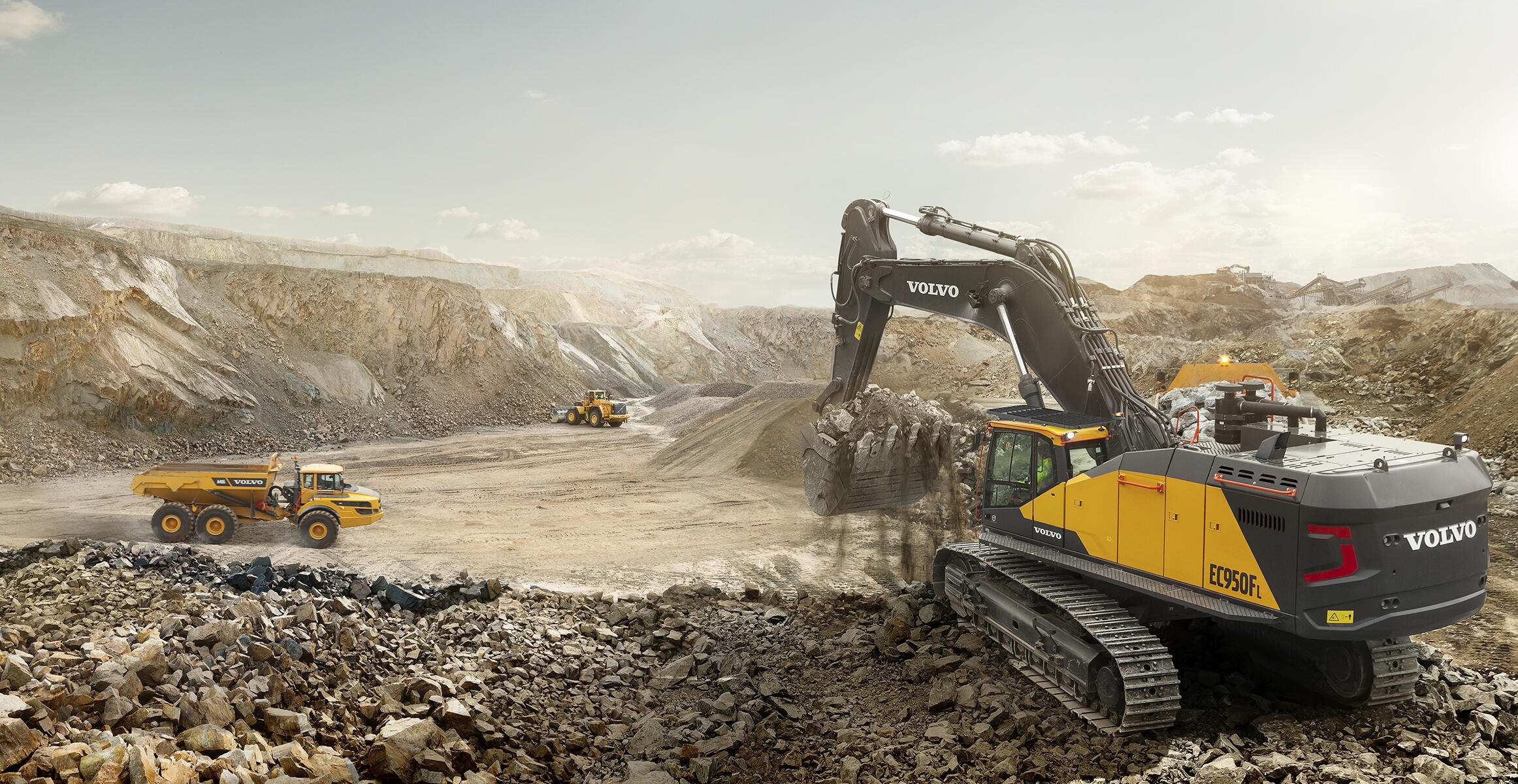 EC950F | 油圧ショベル | 概要 | Volvo Construction Equipment EC950F | 油圧ショベル | 概要 | Volvo Construction Equipment