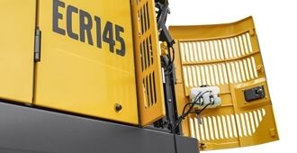 volvo crawler excavators  stage v