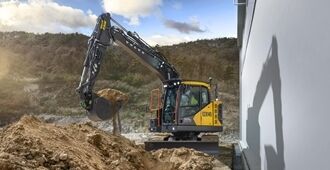 volvo crawler excavators  stage v