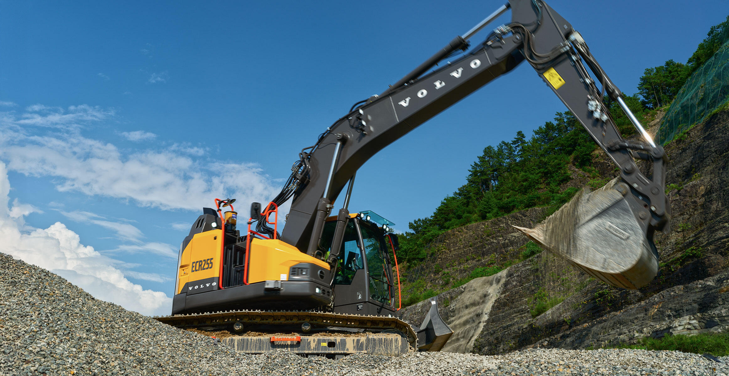 volvo crawler excavators ecr255 stage v