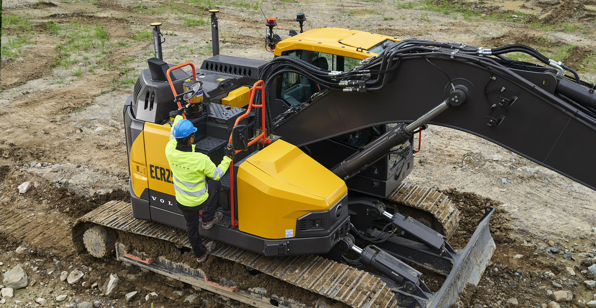 volvo crawler excavators ecr255 stage v