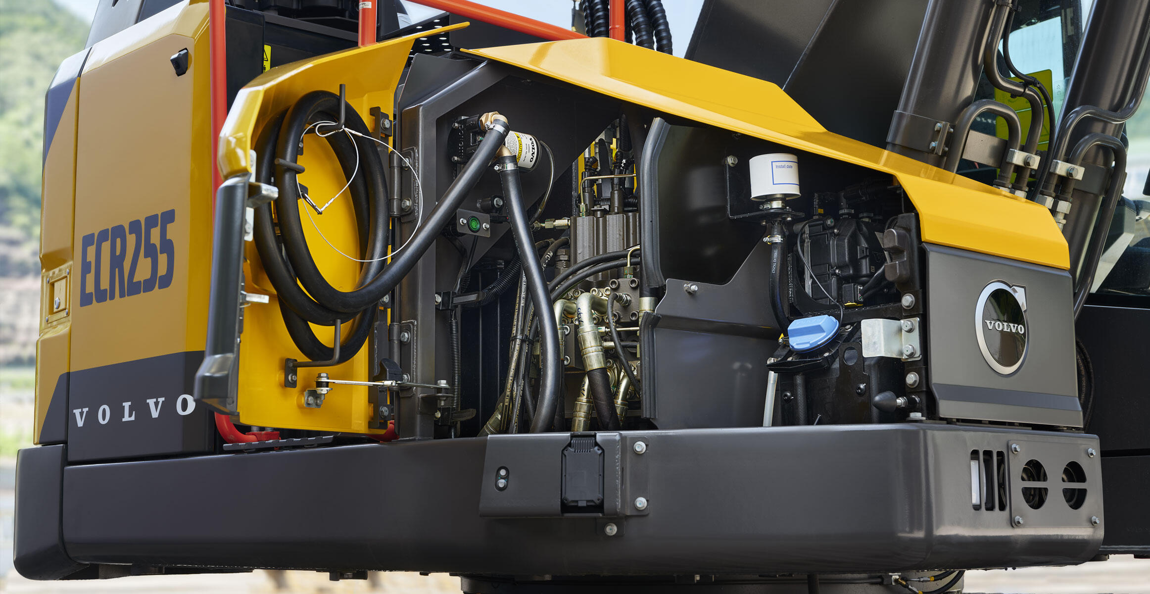 volvo crawler excavators ecr255 stage v