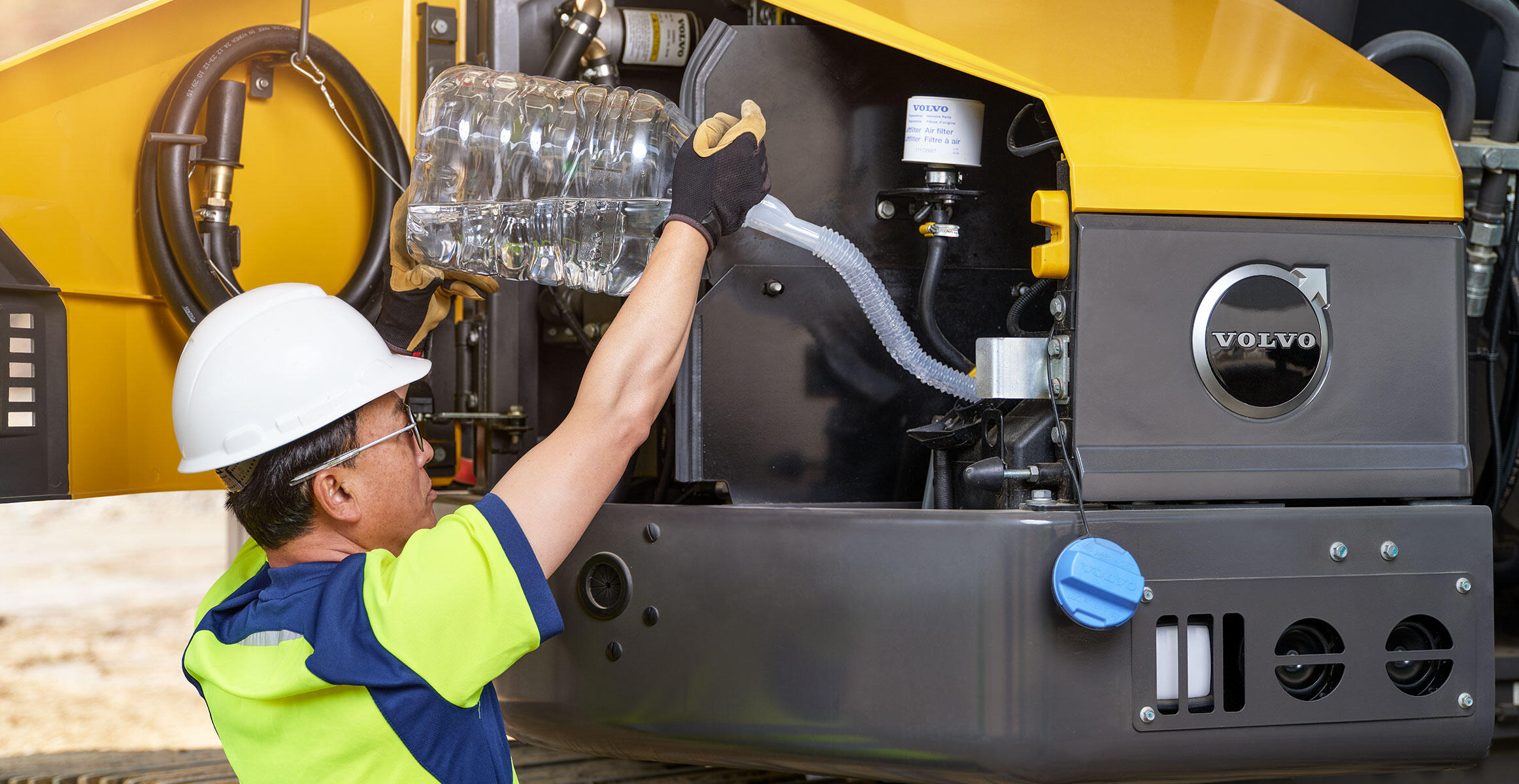 volvo gravemaskiner på larvebånd ecr355 stage v