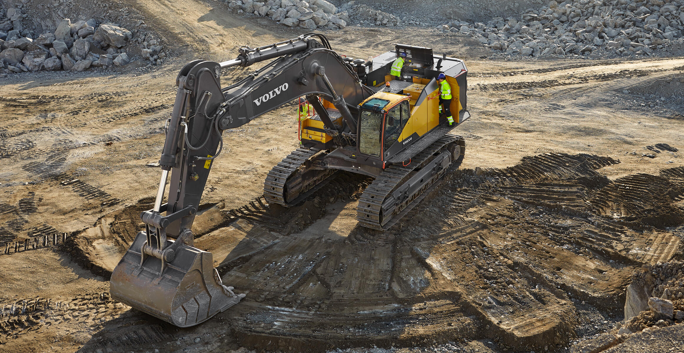 EC950E | Excavators | Overview | Volvo Construction Equipment