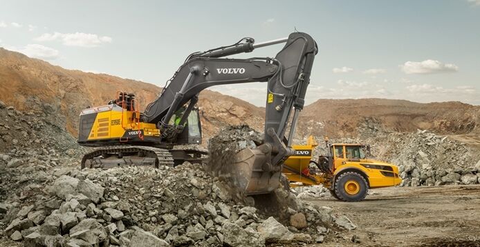 Ec950e EC950E | Экскаваторы | Обзор | Volvo Construction Equipment