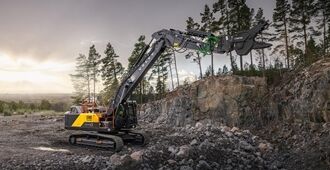 volvo demolition equipment