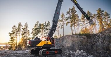 volvo demolition equipment