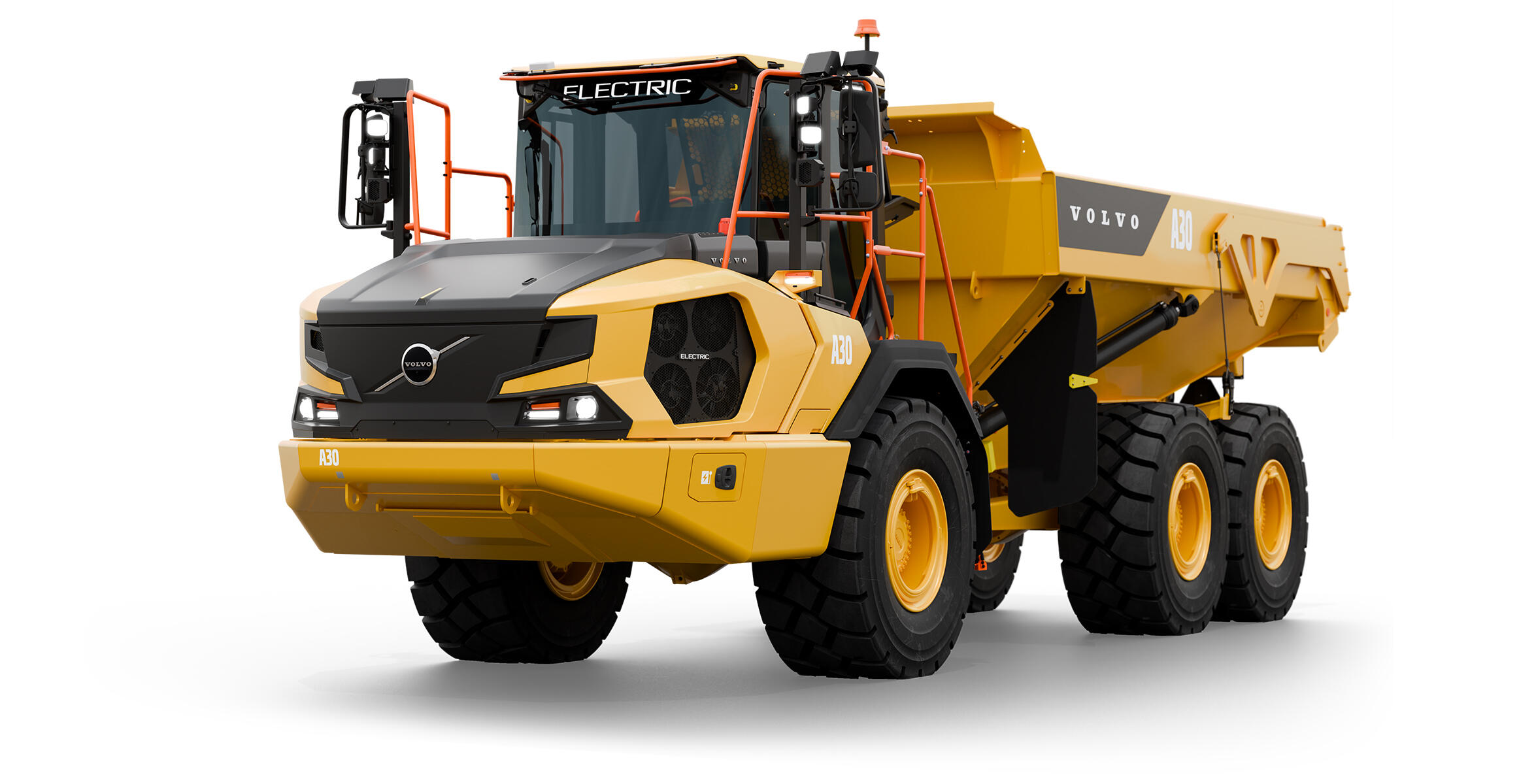 Volvon sähkökäyttöinen A30 Electric -dumpperi on suunniteltu tehostamaan kuljettajan suorituskykyä