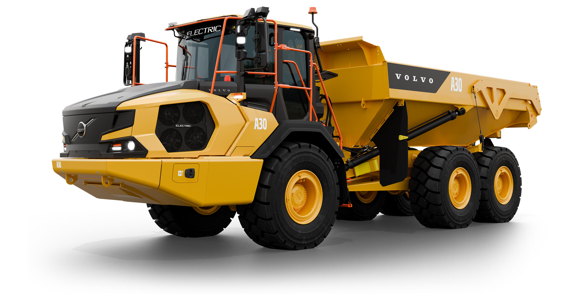 Volvon sähkökäyttöinen A30 Electric -dumpperi nollapäästöt maksimaalinen tuottavuus